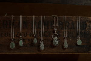 Variscite + Sterling Silver Necklace