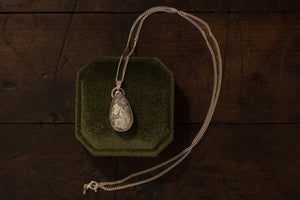 Starfox Variscite + Sterling Silver Necklace