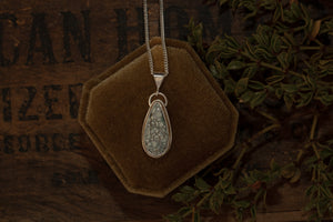 Starfox Variscite + Sterling Silver Necklace