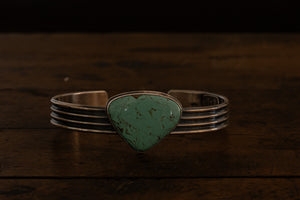 Royston Turquoise + Sterling Silver Cuff