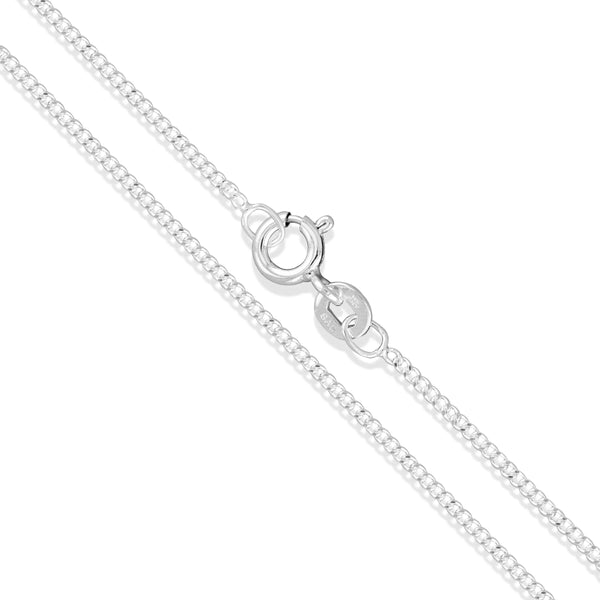 1.4mm STERLING SILVER CURB CHAIN
