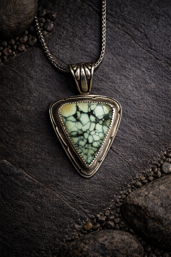 STARFOX VARISCITE NECKLACE