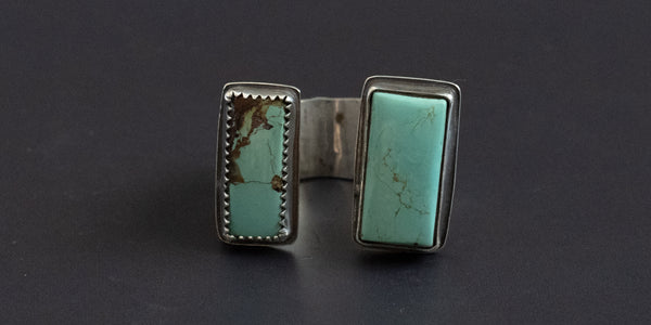 FLOATING ROYSTON TURQUOISE RING - 7.5