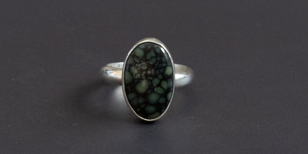 STARFOX VARISCITE RING - 9