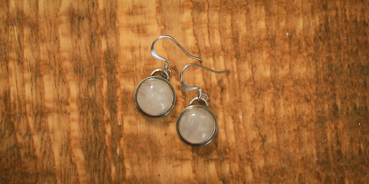 ROSE QUARTZ EARRINGS