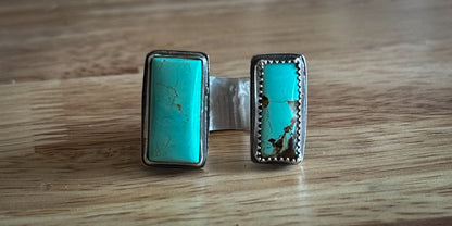FLOATING ROYSTON TURQUOISE RING - 7.5