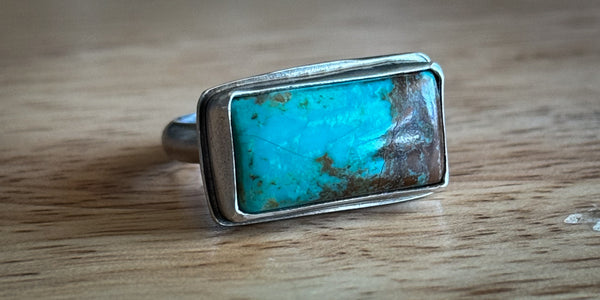 ROYSTON TURQUOISE RING - 6