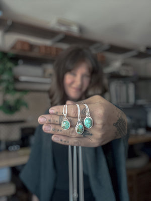 Campitos Turquoise + Sterling Silver Necklace