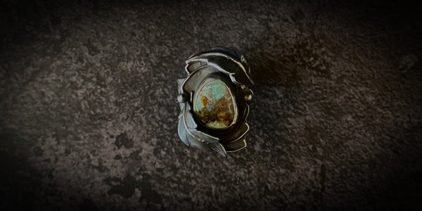 FOX MINE LEAF RING - 8.5