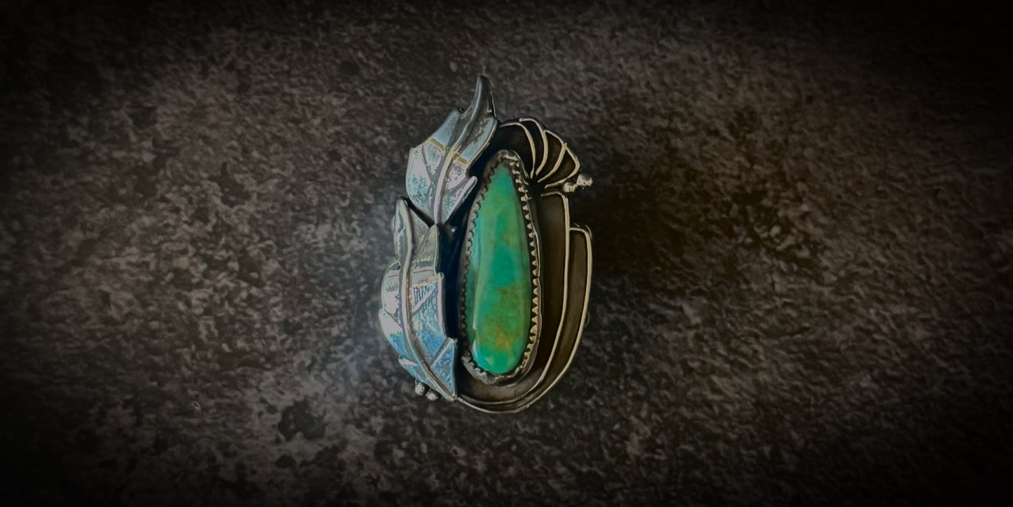 KINGMAN LEAF RING - 7.5