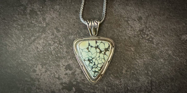 STARFOX VARISCITE NECKLACE