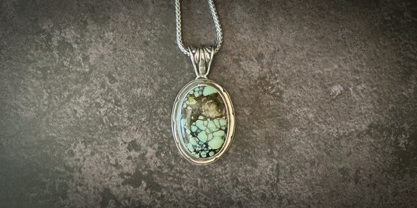 STARFOX VARISCITE NECKLACE
