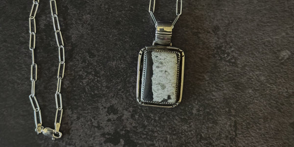 WHITE BUFFALO NECKLACE
