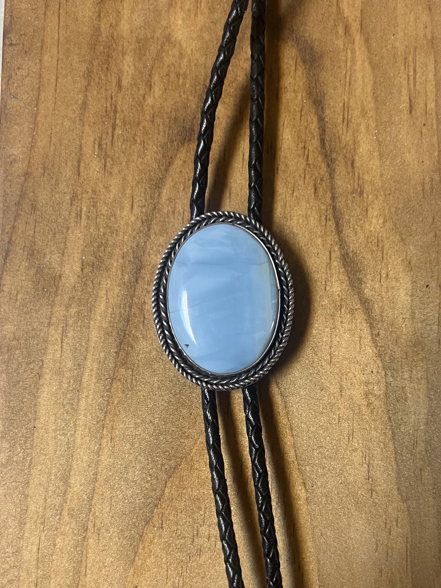 BLUE OPAL BOLO TIE