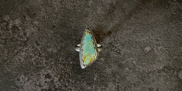 #8 TURQUOISE RING - 8.75
