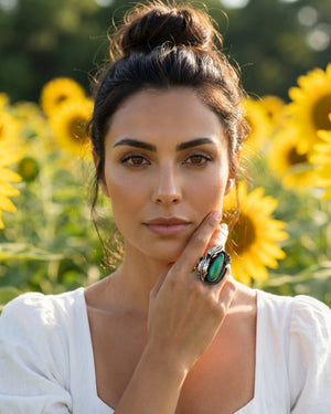 KINGMAN LEAF RING - 7.5