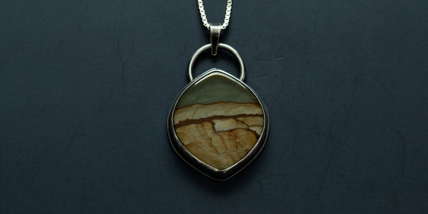 CRIPPLE CREEK JASPER NECKLACE