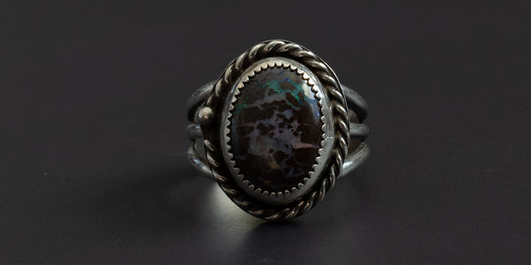 BOULDER OPAL RING - 9