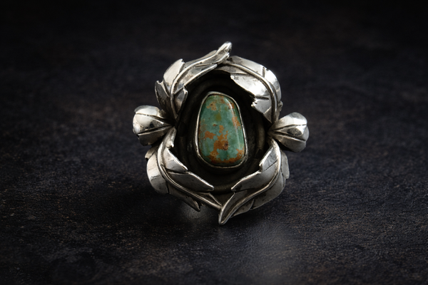 FOX MINE LEAF RING - 5.5