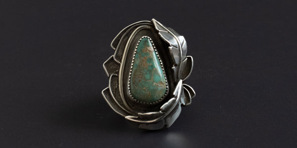 FOX MINE LEAF RING - 6