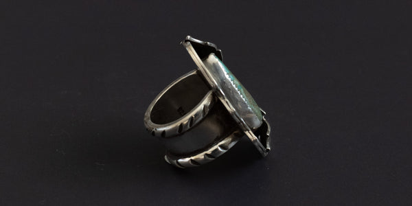 FOX MINE LEAF RING - 6