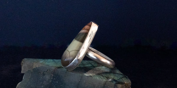 IMPERIAL JASPER RING - 7