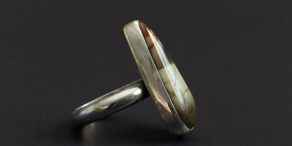 IMPERIAL JASPER RING - 7