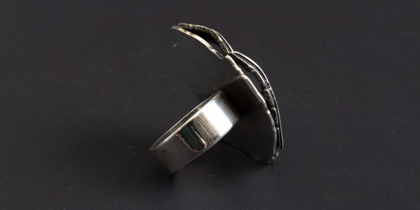 ROYSTON TURQUOISE LEAF RING - 7.75