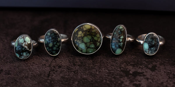 STARFOX VARISCITE RING - 9