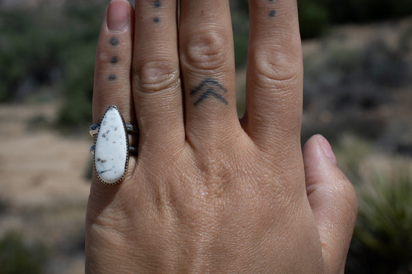 WHITE BUFFALO RING - 5