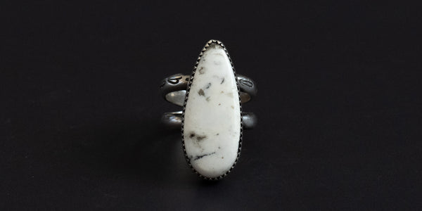 WHITE BUFFALO RING - 5