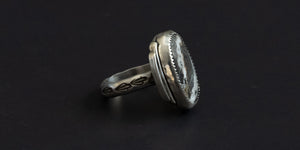 WHITE BUFFALO RING - 8