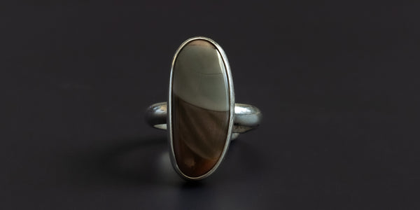 WILLOW CREEK JASPER RING - 8