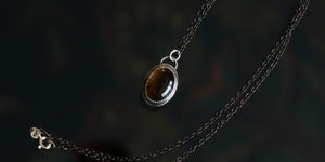 SMOKEY QUARTZ NECKLACE