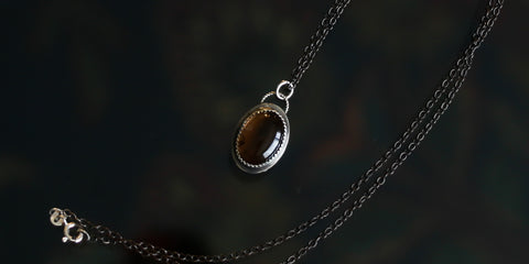 SMOKEY QUARTZ NECKLACE