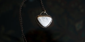 WHITE BUFFALO NECKLACE