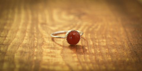 CARNELIAN RING - 12