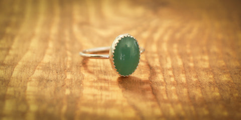 AVENTURINE RING - 11.5